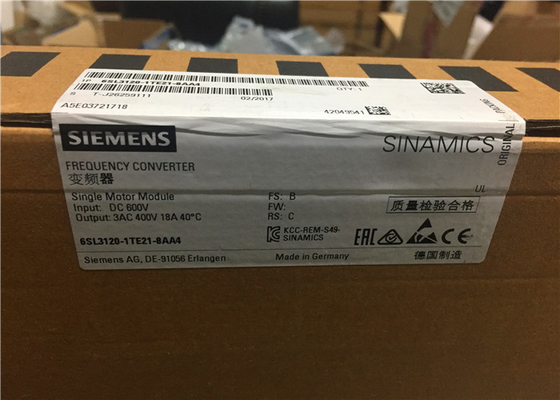 Siemens 6SL3120-1TE21-8AA4 Değişken Frekans Çevirici SINAMICS S120