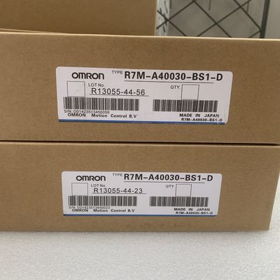 OMRON R7M-A40030-BS1-D AC Servo Motor 400W 3000RPM 200V 2.6A NEW