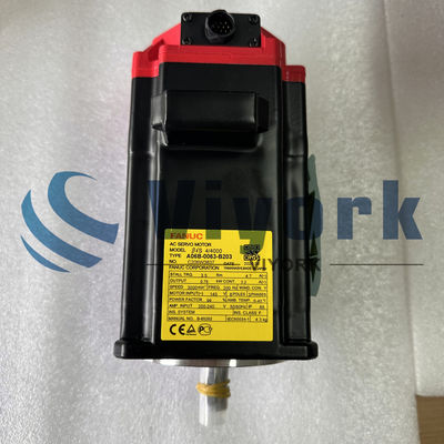 Fanuc A06B-0115-B804 AC Servo Motor 1.5 A White