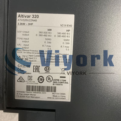 Schneider ATV320U22N4B DRIVE ALTIVAR 320 SERIES VARIABLE SPEED NEW